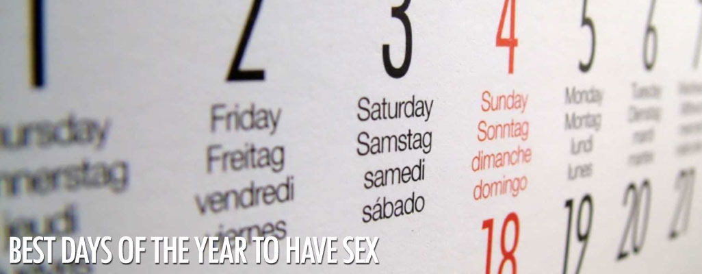 Best days to have sex