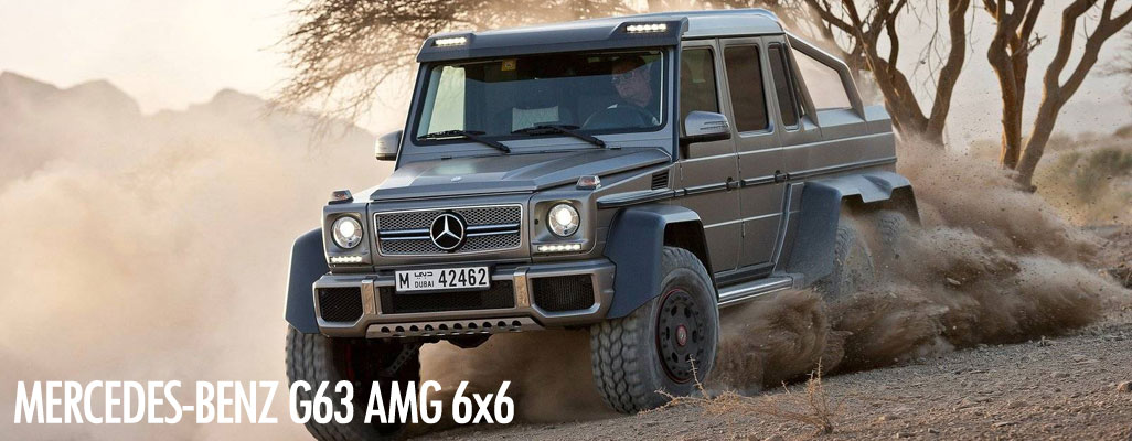 Mercedes G63 AMG 6x6