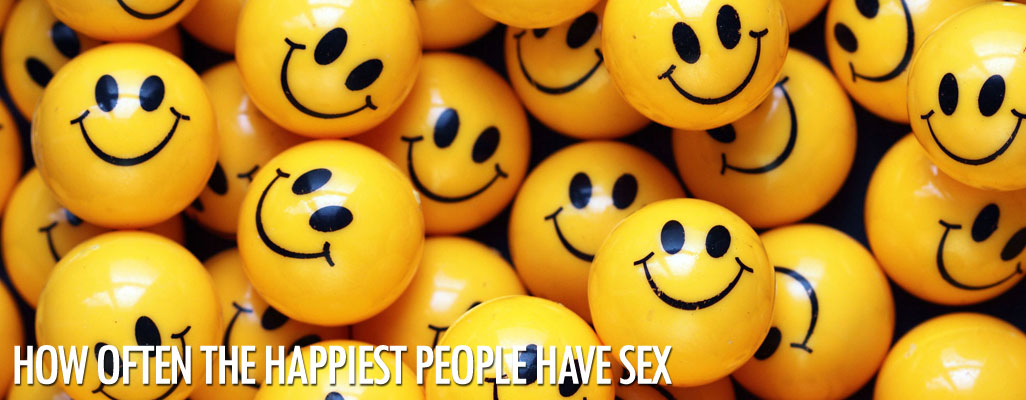 Happy people and sex