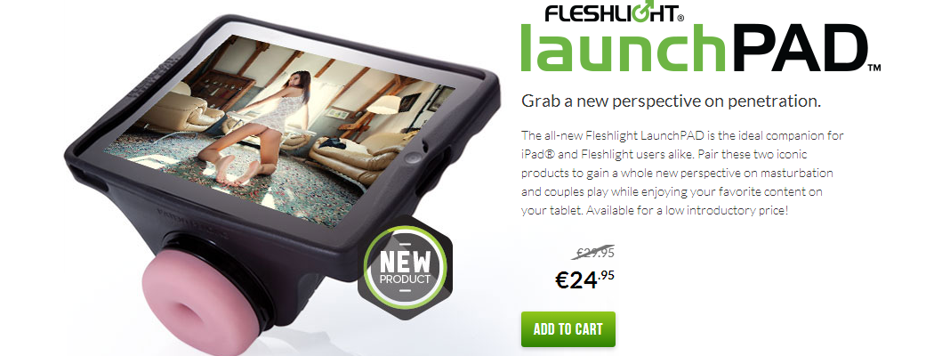 New Sex Toy the iPad Fleshlight Launchpad