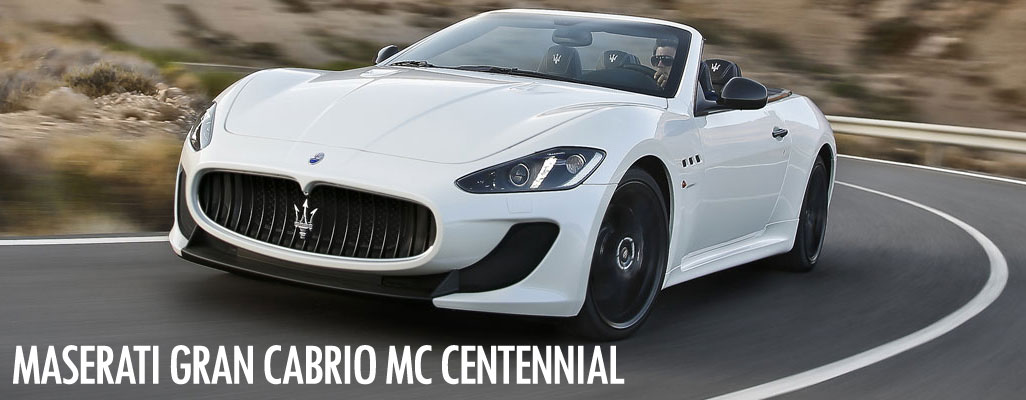 Maserati Gran Cabrio MC Centennial